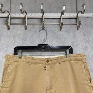 VTG Polo Ralph Lauren Pants Men 36x32 Beige Military Chino Utility 67-RL-1T202
